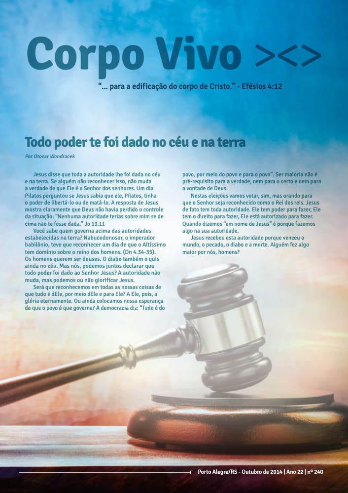 Outubro de 2014 | Ano 22 | nº 240