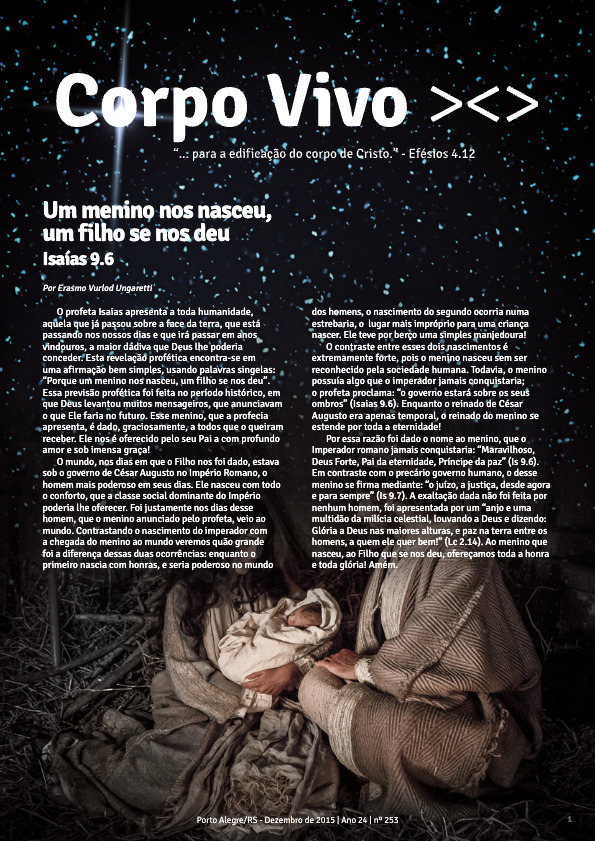 Dezembro de 2015 | Ano 25 | n° 253