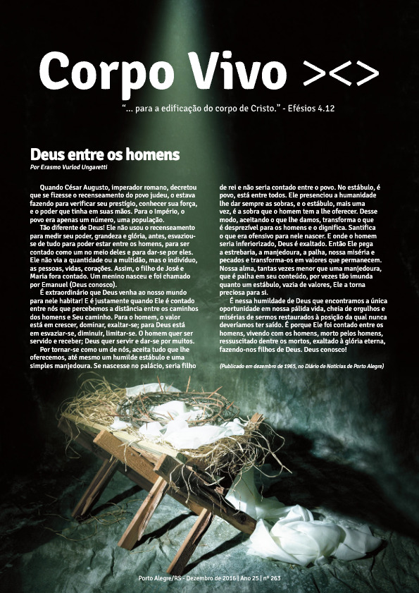 Dezembro de 2016 | Ano 25 | nº 263