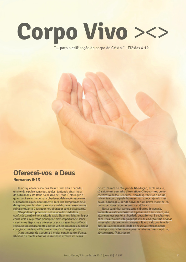 Junho de 2016 | Ano 25 | nº 258