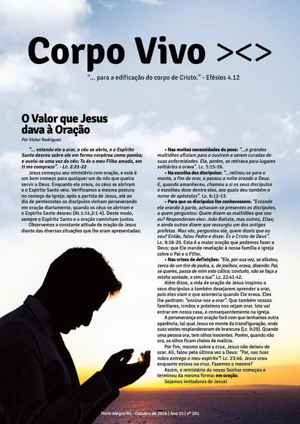 Outubro de 2016 | Ano 25 | nº 261